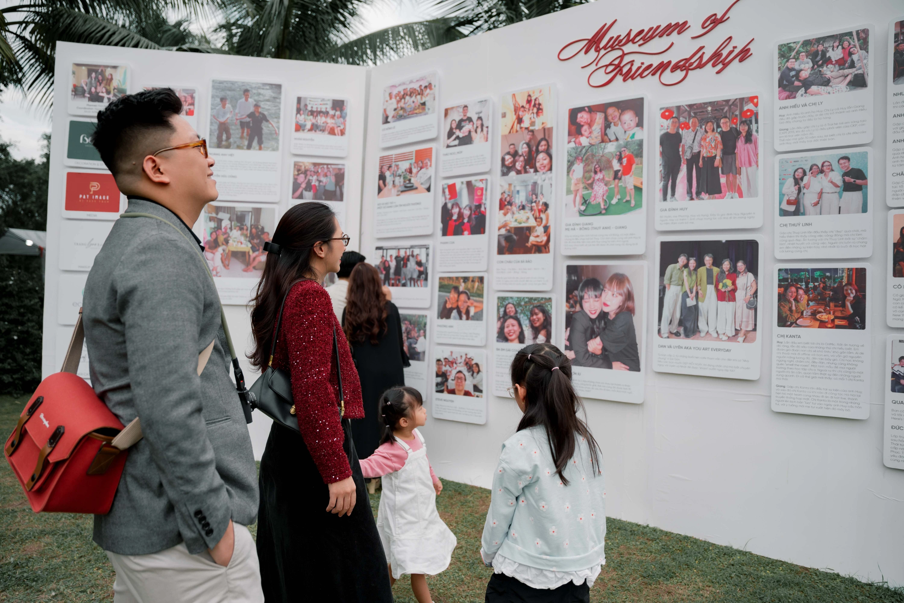 A "Museum of Friendship", where each guest has a photo & history with us